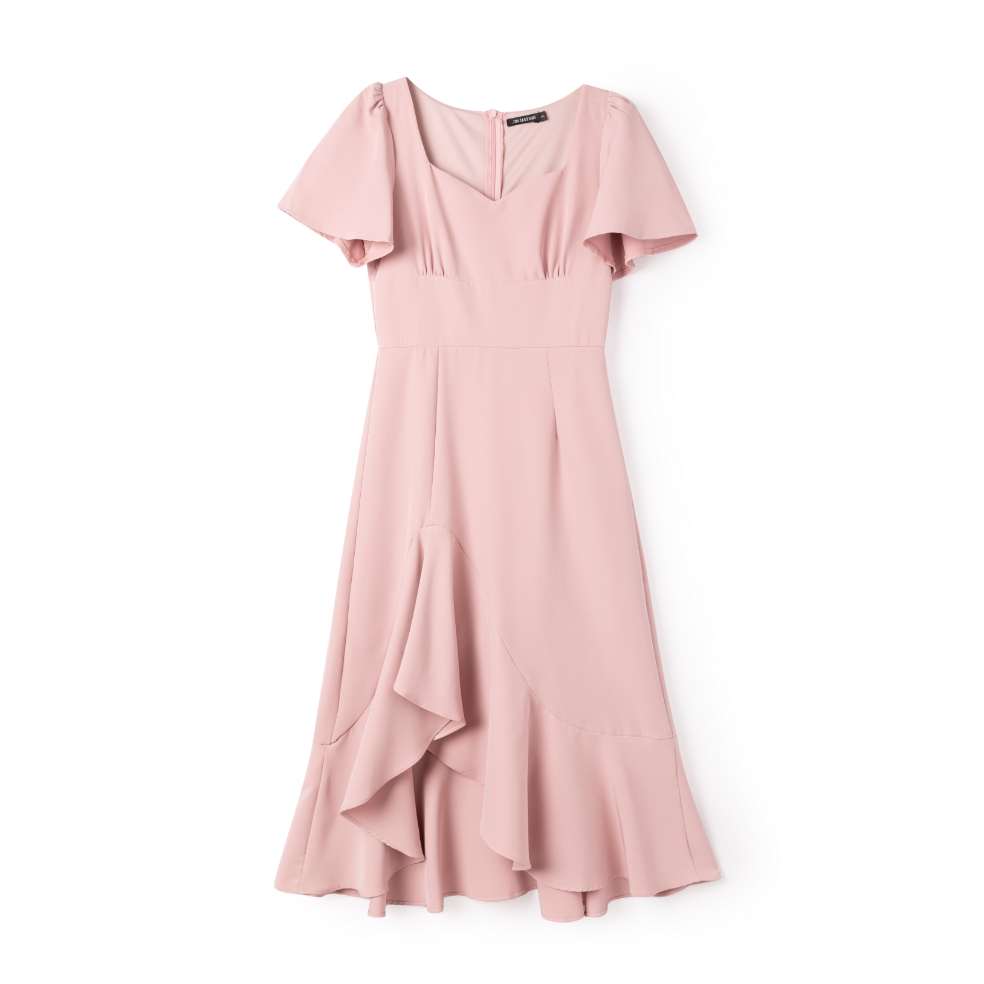 Angela Irregular Maxi Dress