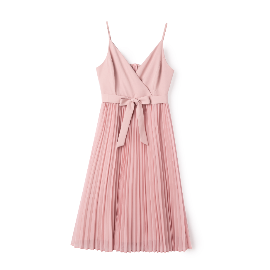 Angela Pleated Midi Dress