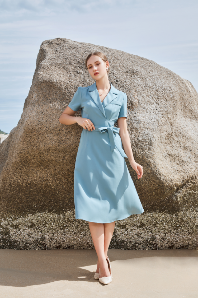 Anna Smart Casual Midi Dress