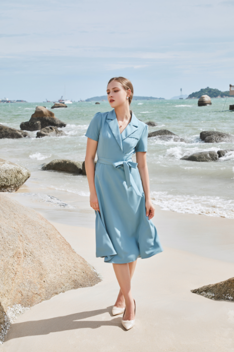 Anna Smart Casual Midi Dress