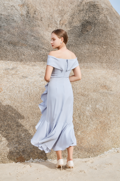 Anna Off Shoulder Maxi Dress