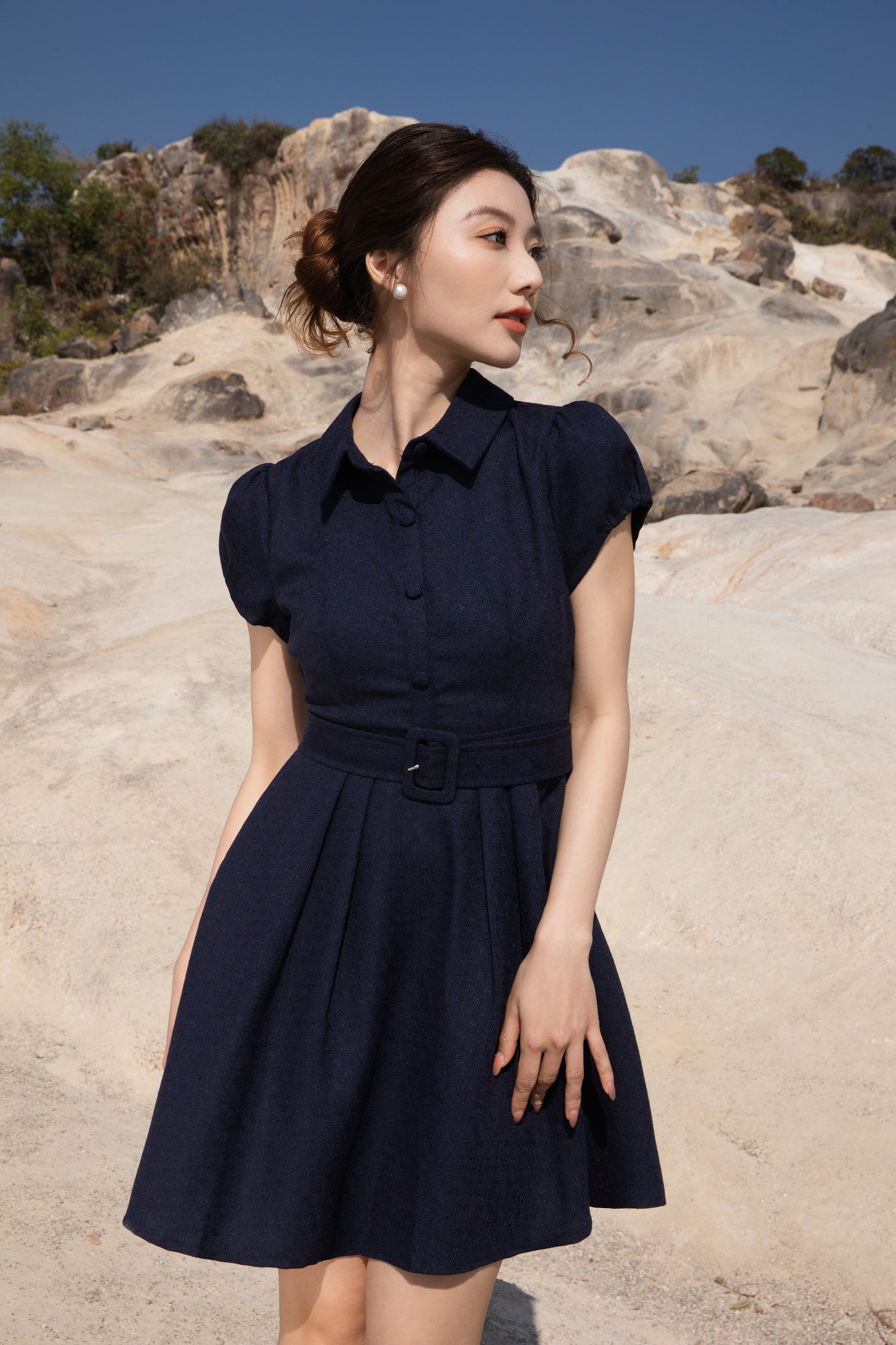 Xīn Yuè Muji Short Dress