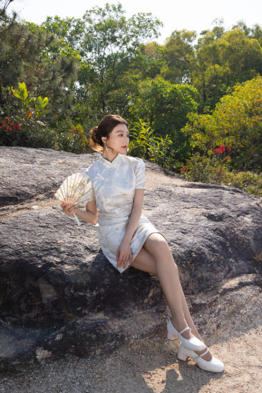 Xīn Yuè Brilliant Floral Qi Pao