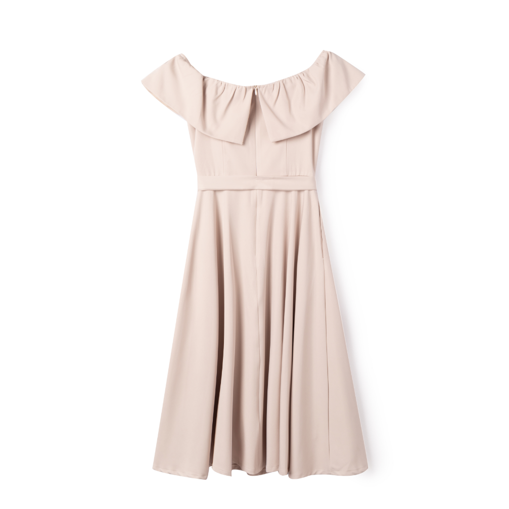 Nova Off Shoulder Midi Dress