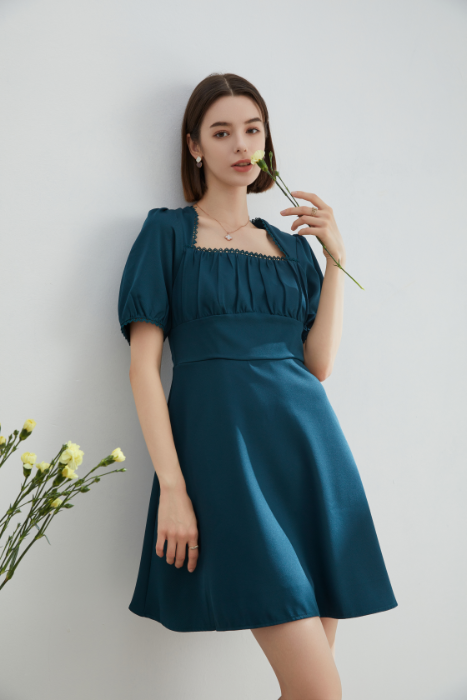 Emma Lacework Short Dress