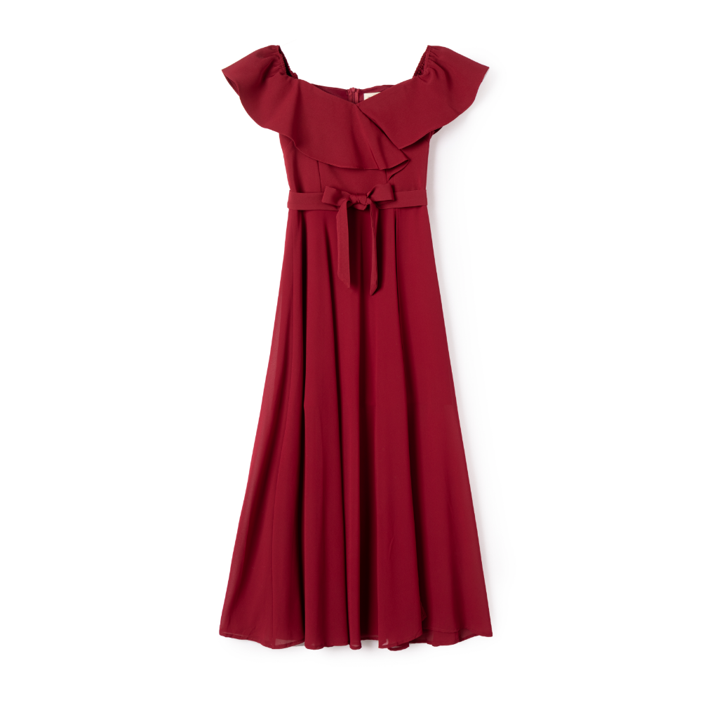 Nova Ruffle Maxi Dress