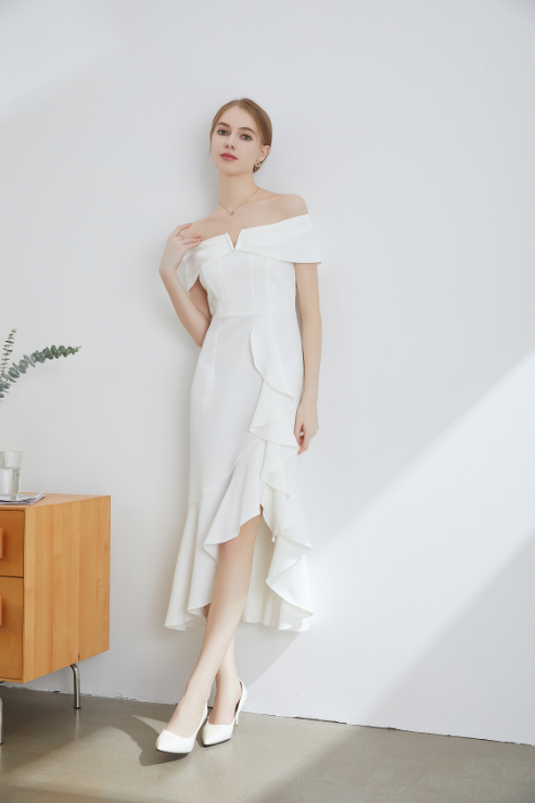 Nova Classic French Maxi Dress