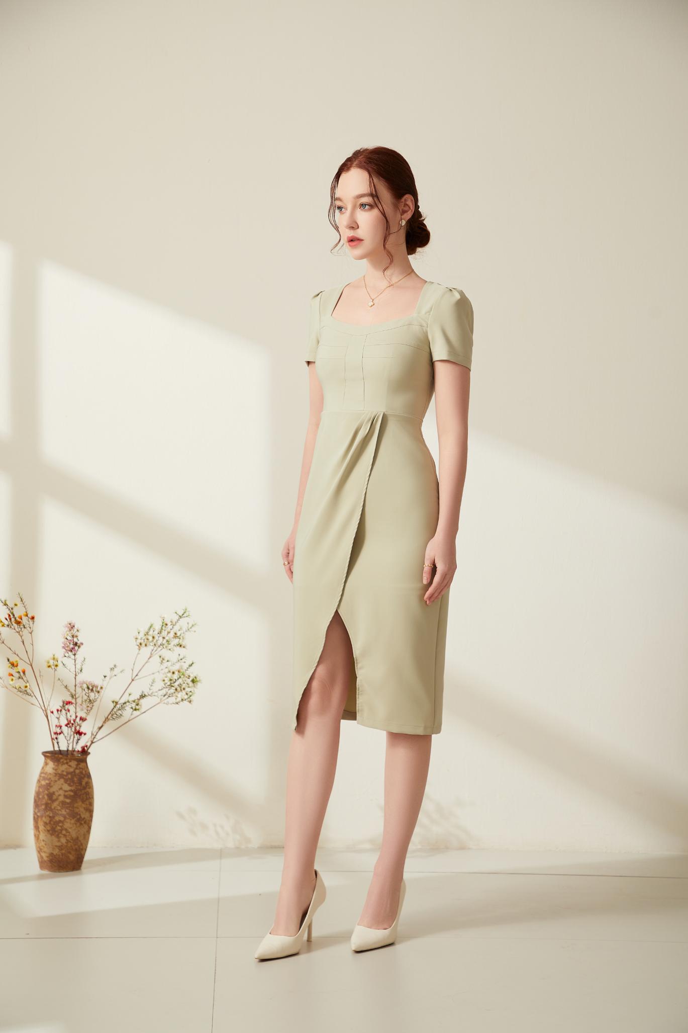 Paula Elegance Midi Dress