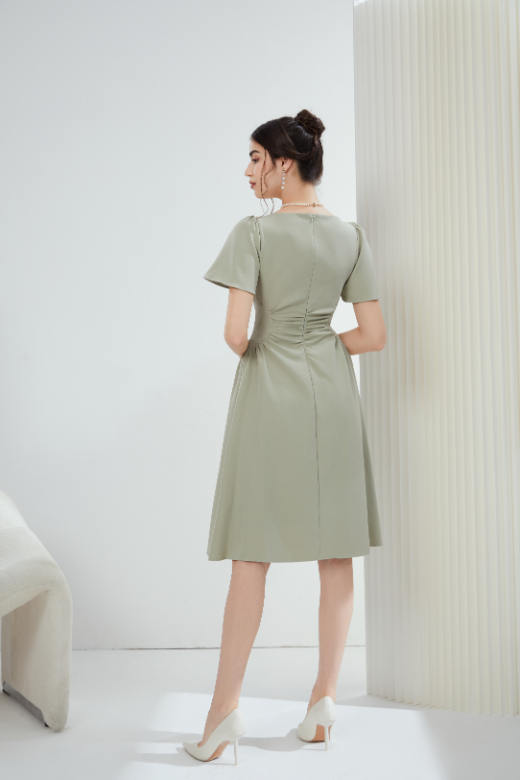 Angela Elegant Midi Dress