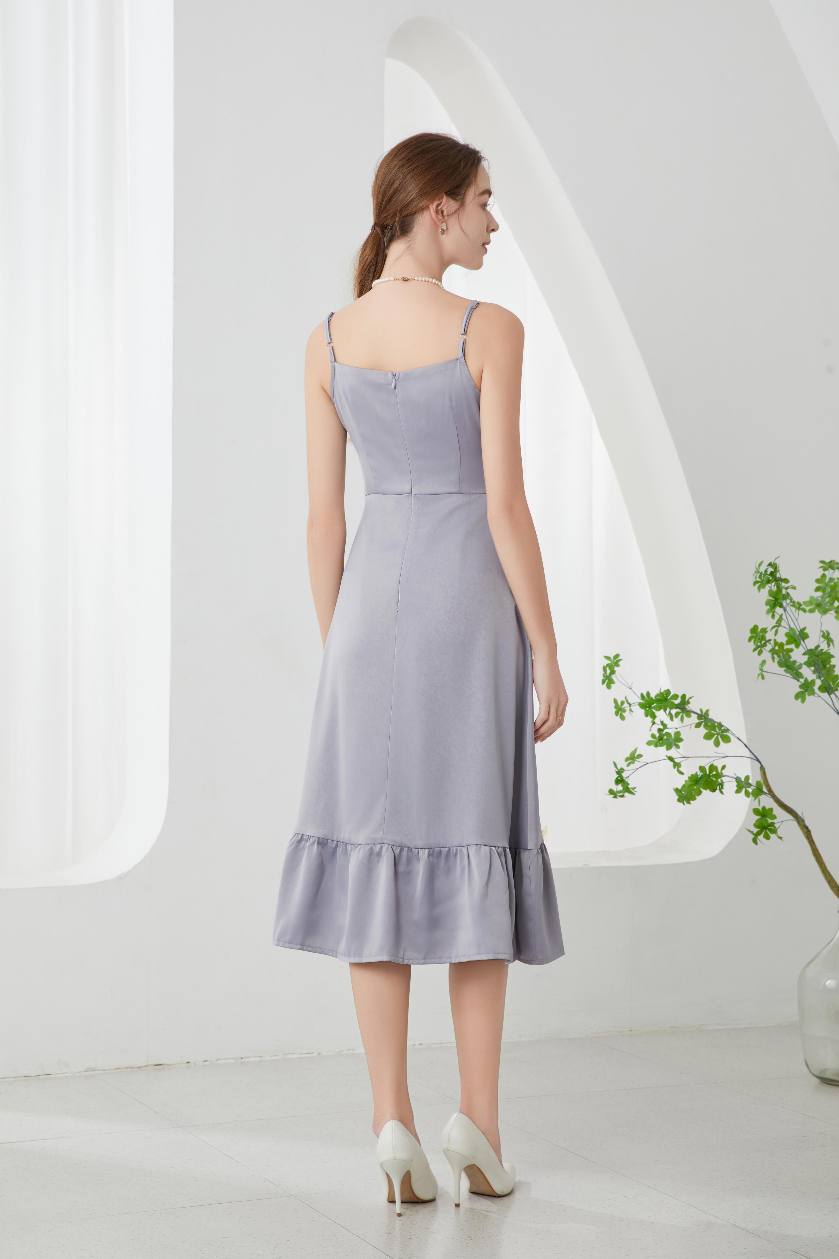 Liza French Midi Dress