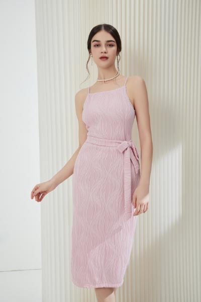 Angela Water Ripple Midi Dress