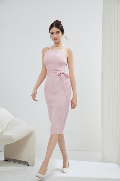 Angela Water Ripple Midi Dress