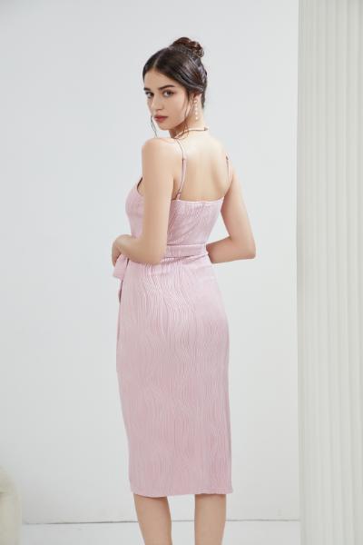 Angela Water Ripple Midi Dress