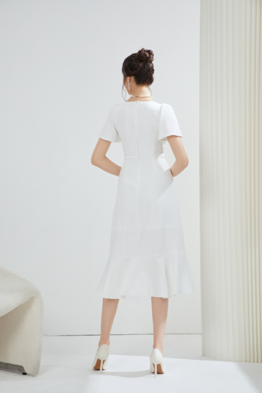 Angela Irregular Maxi Dress