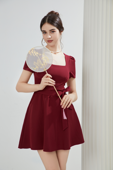 Angela Classic Short Dress