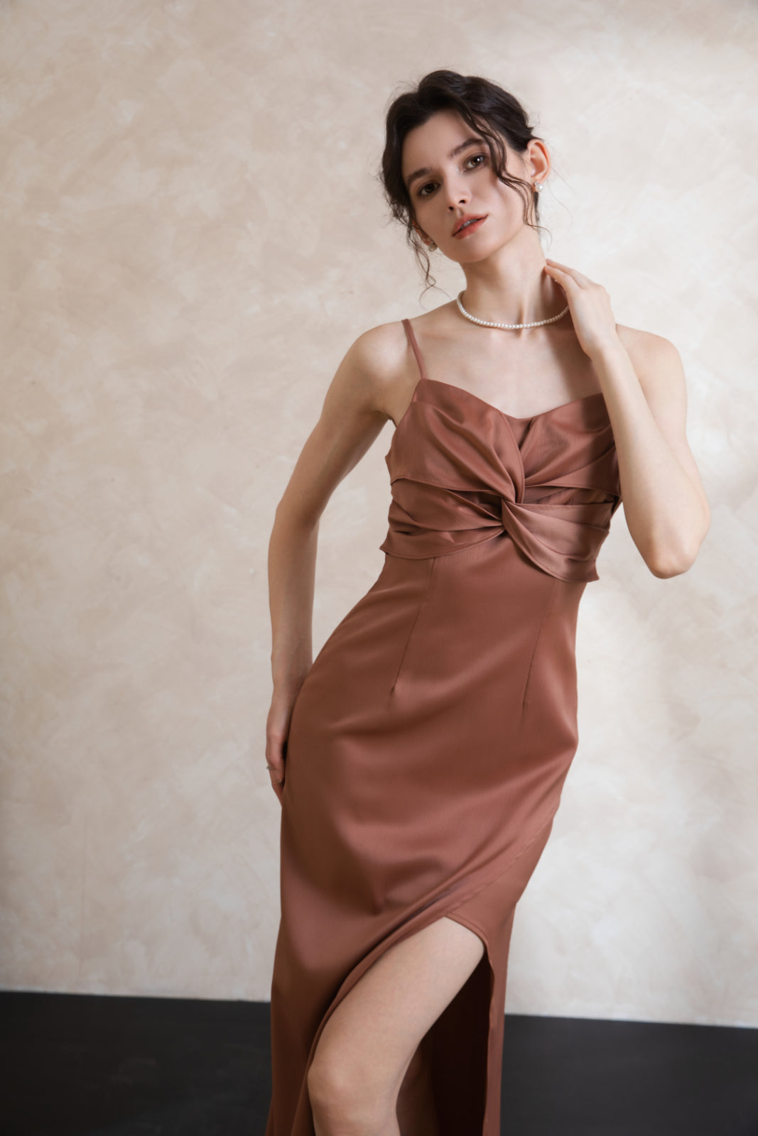 Elise Lux Stripe Maxi Dress