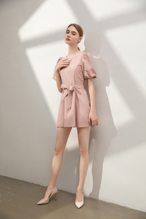 Natasha Puff Sleeve Dress