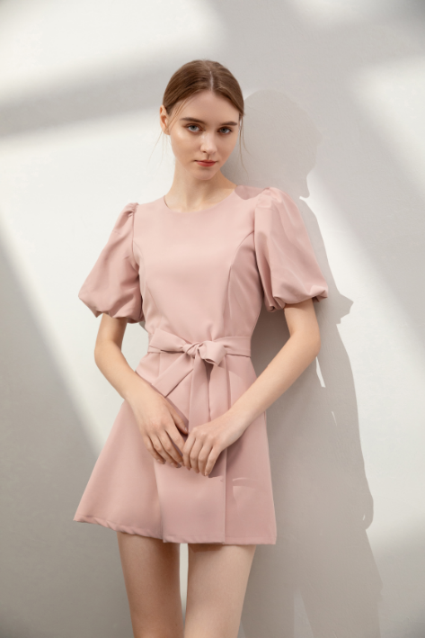 Natasha Puff Sleeve Dress