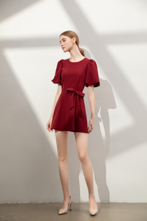 Natasha Puff Sleeve Dress