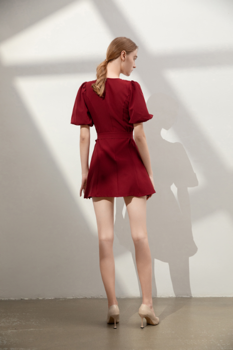 Natasha Puff Sleeve Dress