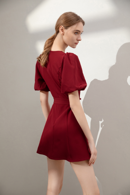 Natasha Puff Sleeve Dress