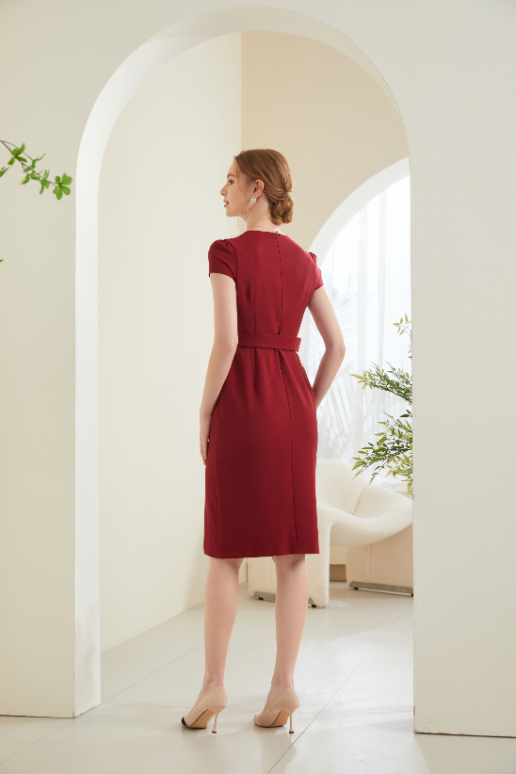 Alisa Old Shang Hai Midi Dress