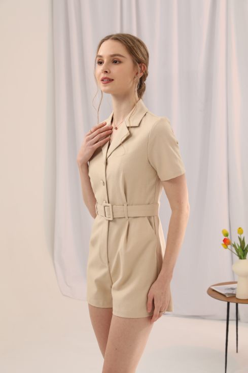 Alisa Euro Linen Romper