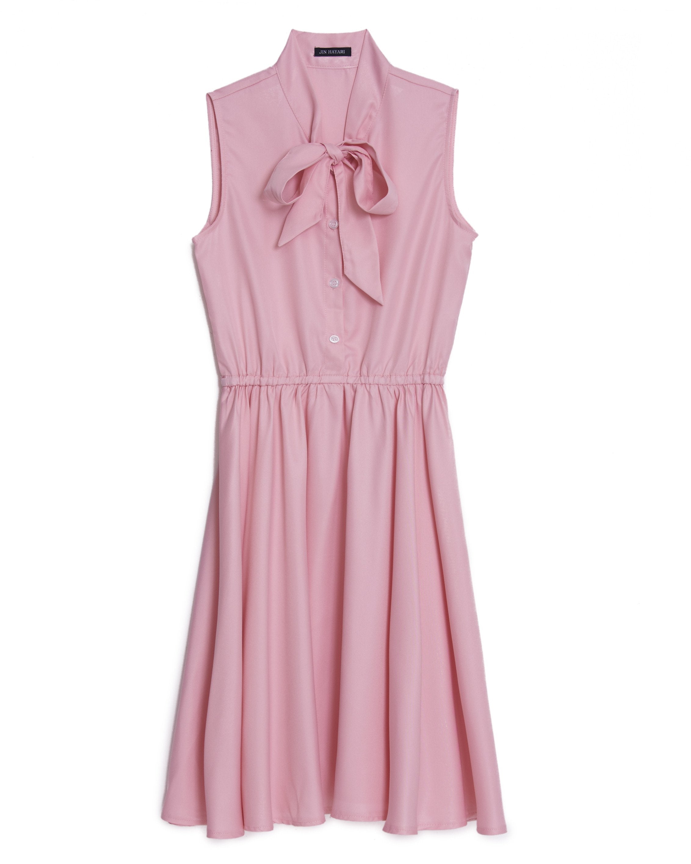 Ribbon Sleeveless Dress 15046