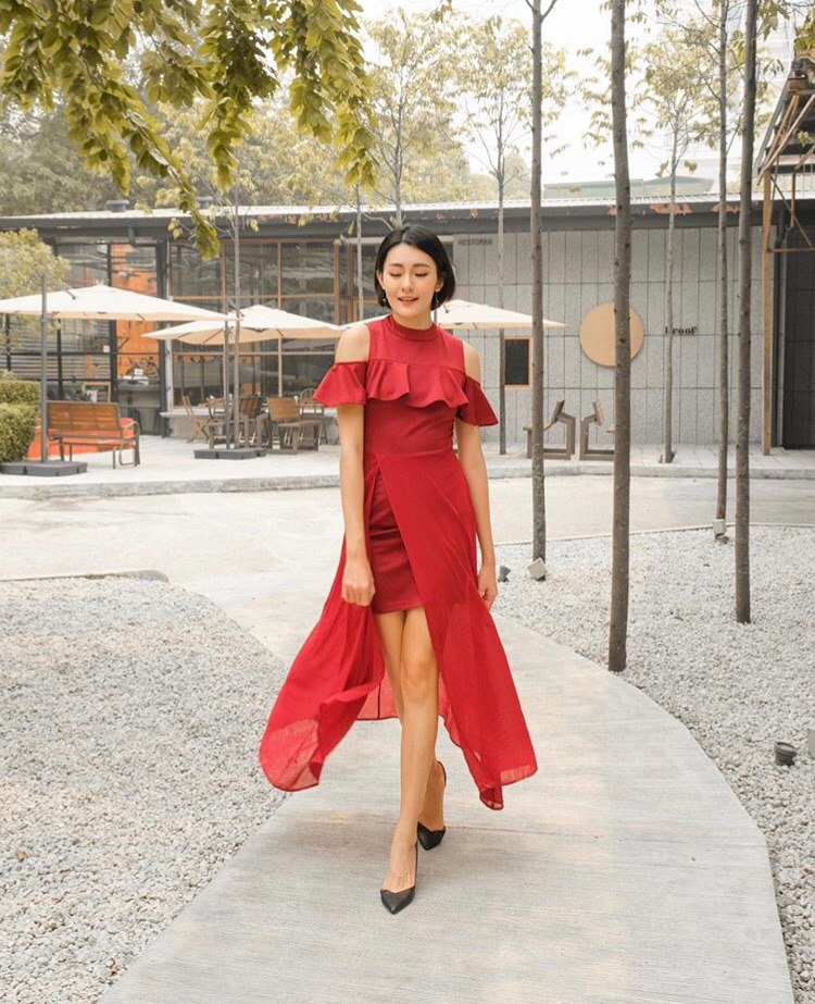 Jin Wave Long Dress 2020