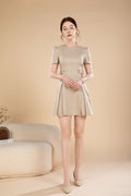 Nora Poise Short Dress