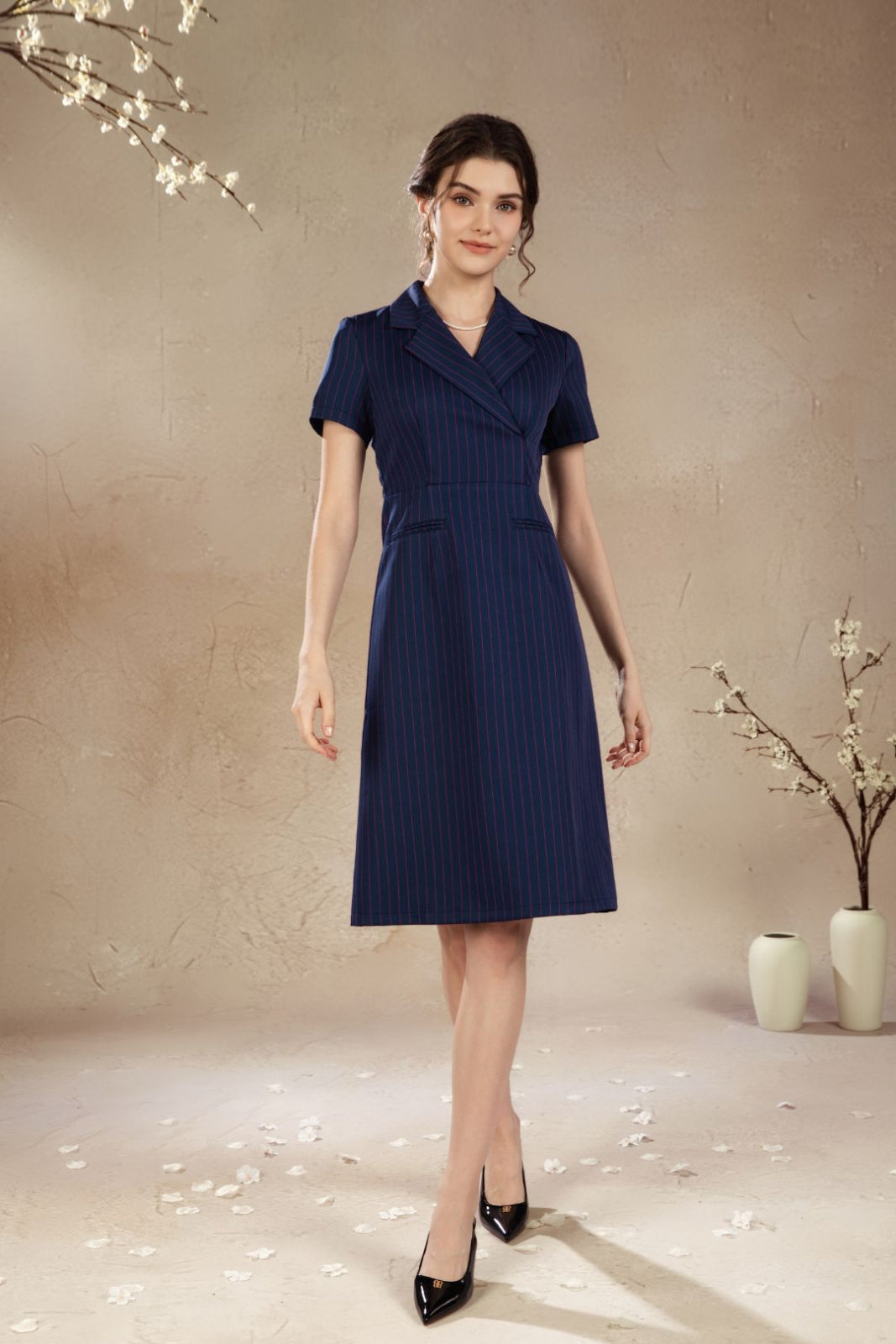 Rossie Classic Midi Dress