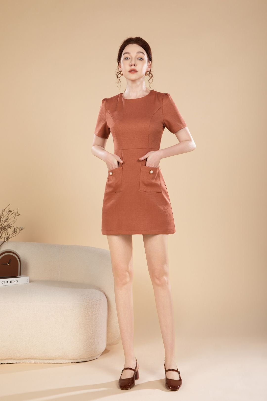 Nora Elegant Short Dress
