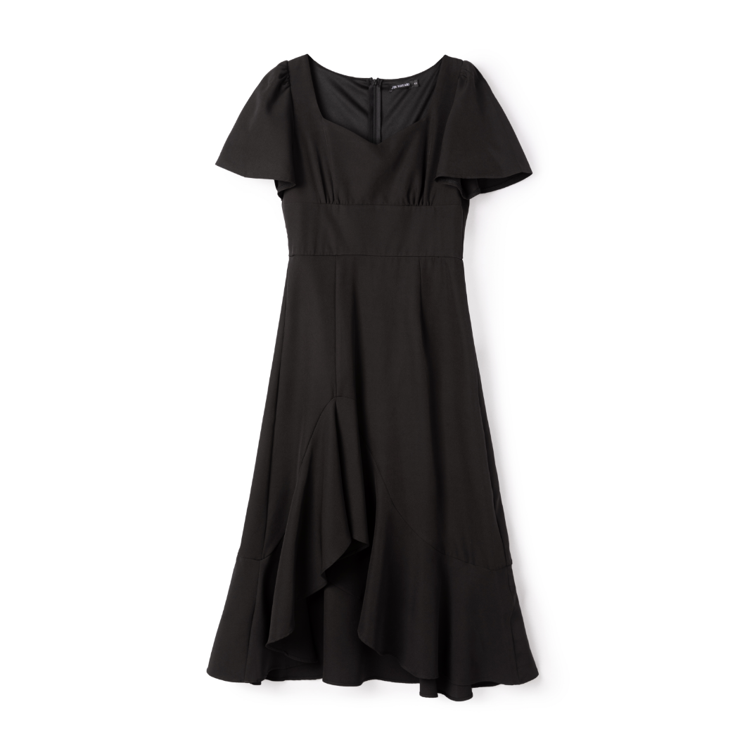 Angela Irregular Maxi Dress