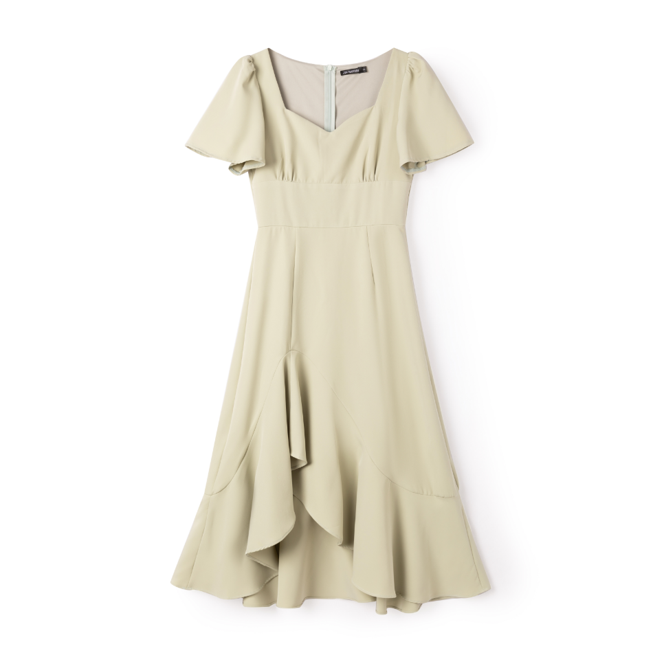 Angela Irregular Maxi Dress