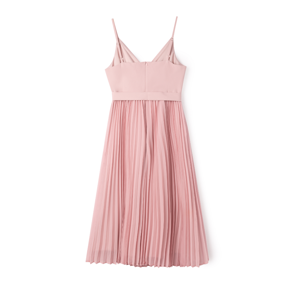 Angela Pleated Midi Dress
