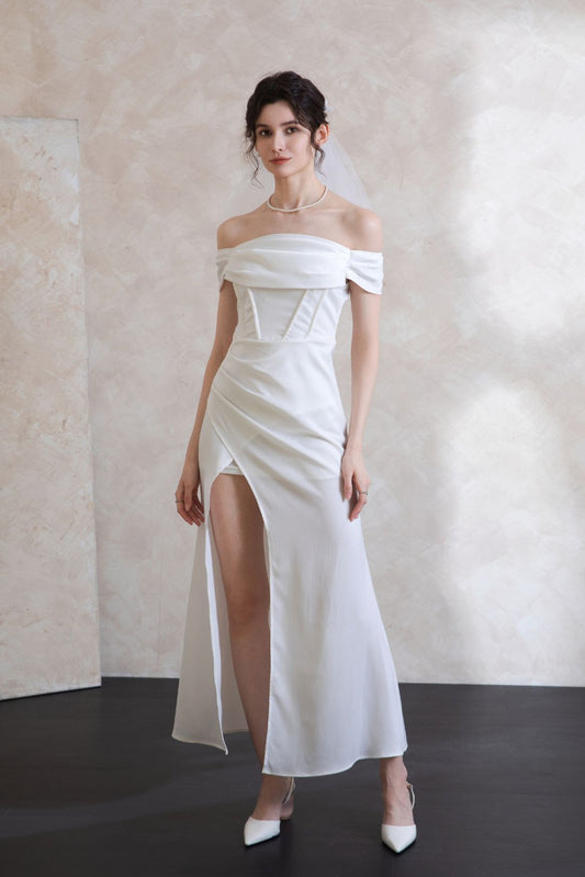 Elise French Lux maxi Dress