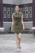 Jin Yuè Euro Short Dress