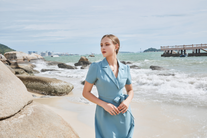 Anna Smart Casual Midi Dress