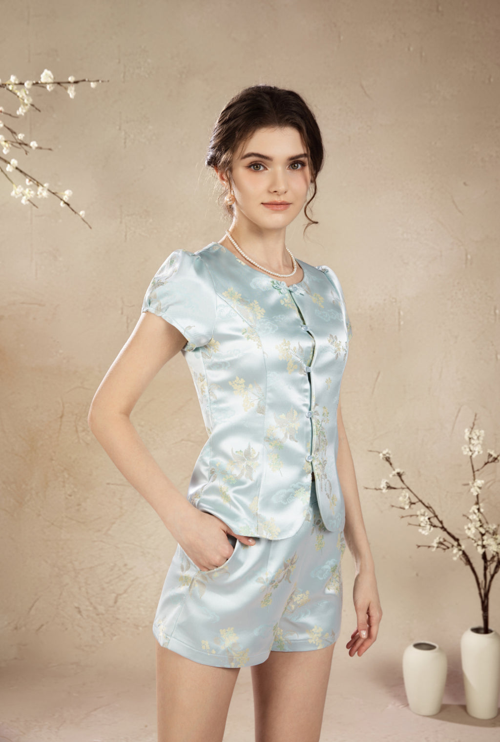 Rossie Elegant Qi Pao Set