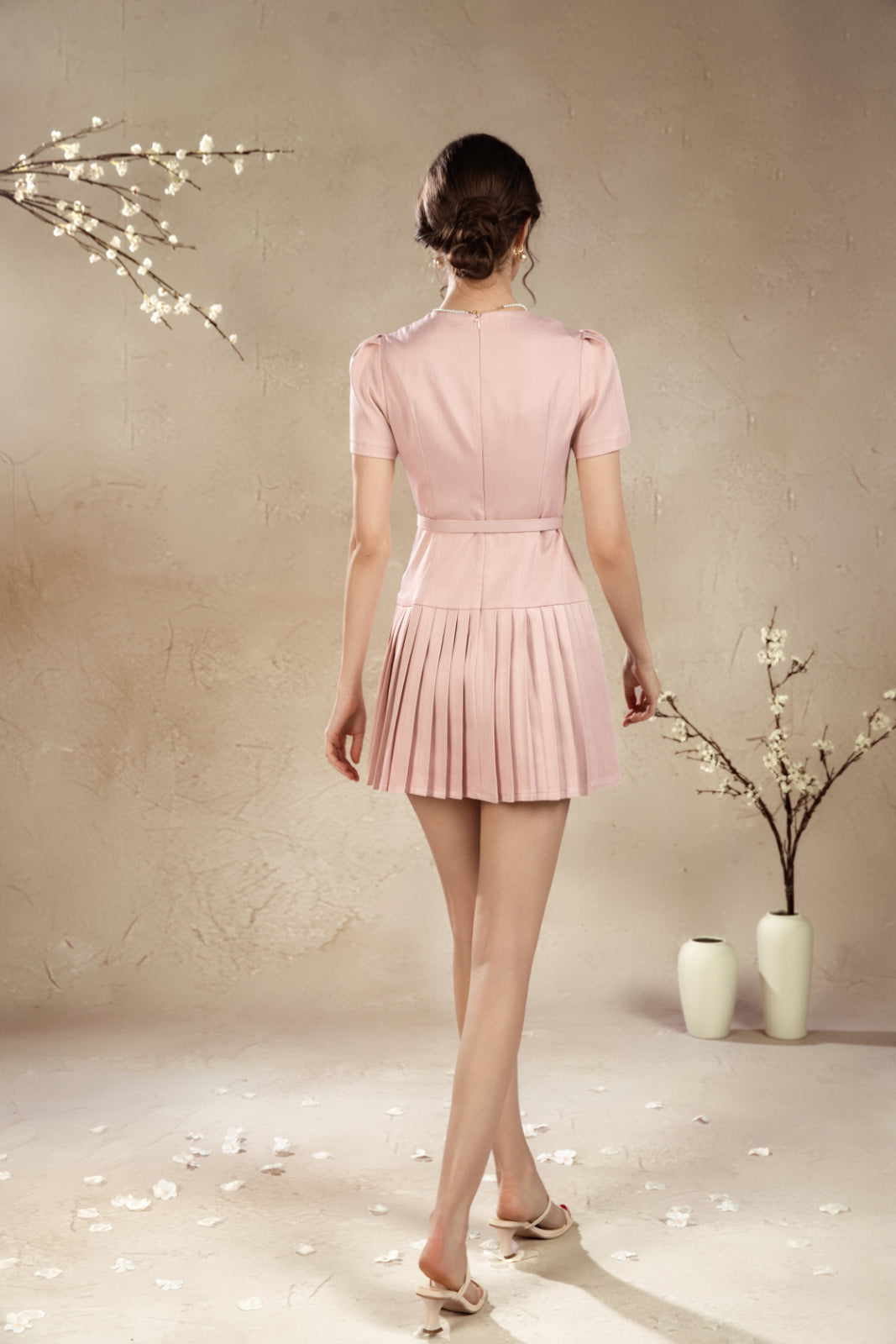 Rossie Grace Belted Short Dress