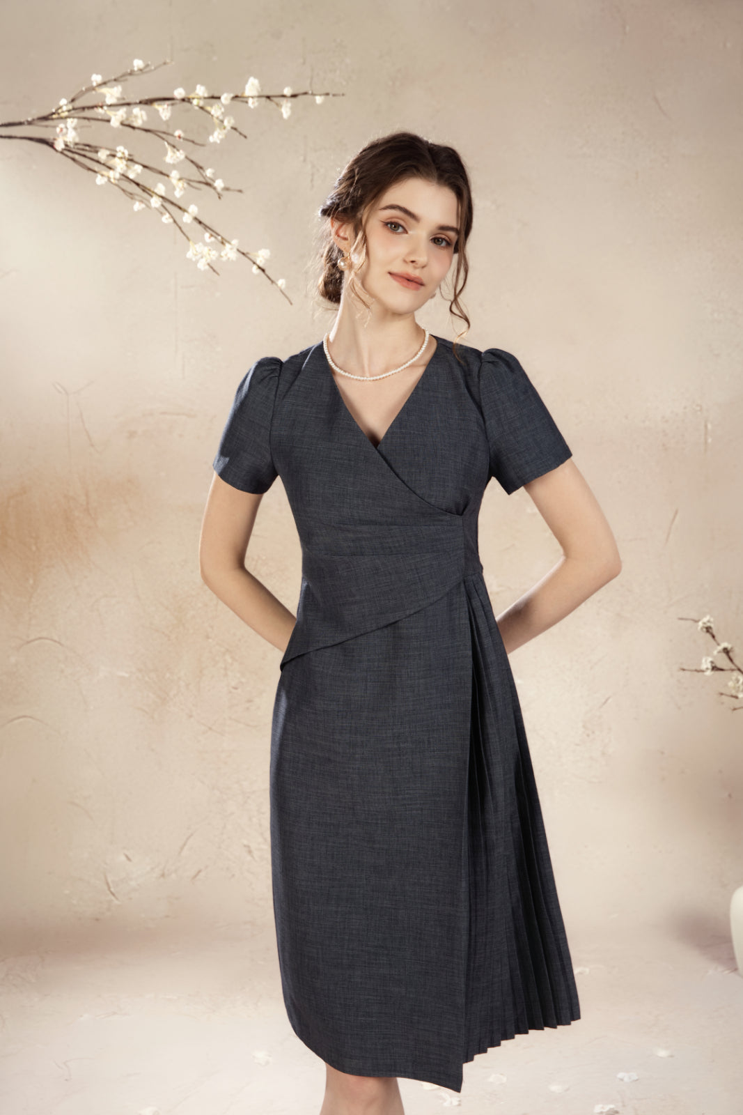 Rossie Casual Midi Dress