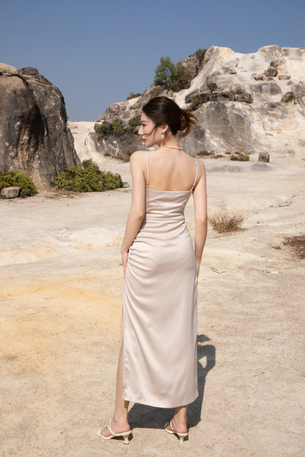 Xīn Yuè Elegant Lux Maxi Dress