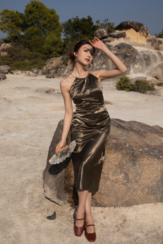 Xīn Yuè Yu Midi Dress