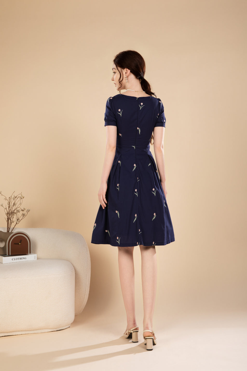 Nora Grace Blossom Midi Dress