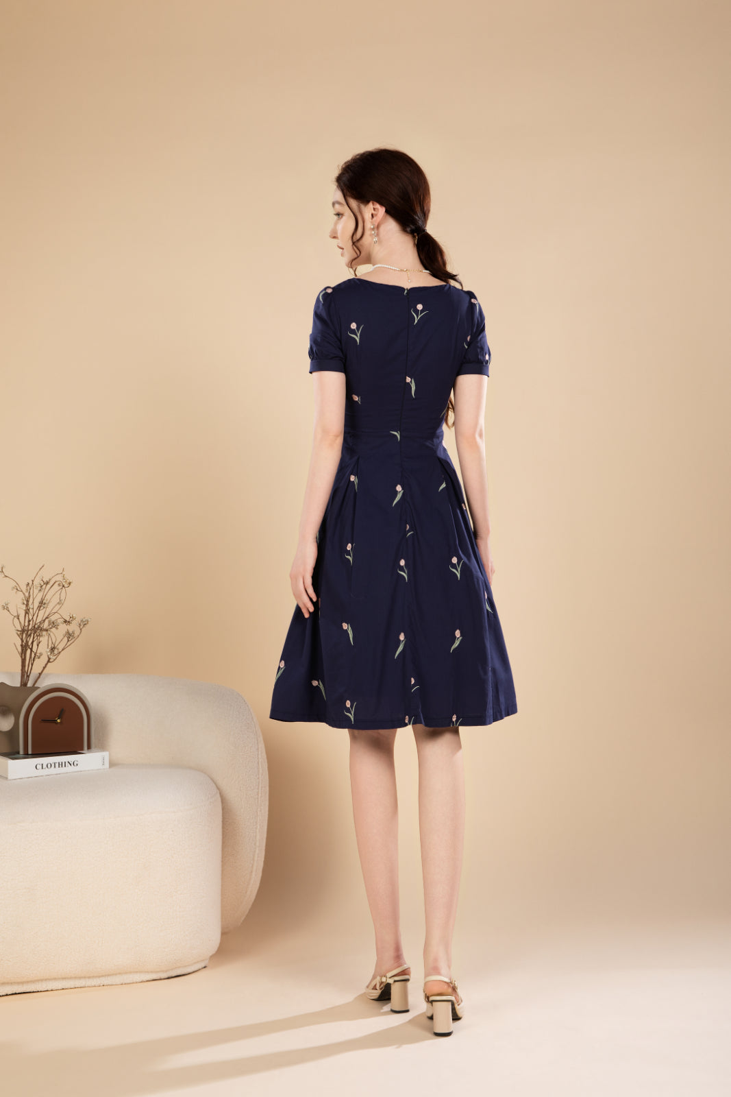 Nora Grace Blossom Midi Dress