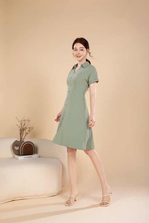 Nora Tailored Midi Dress