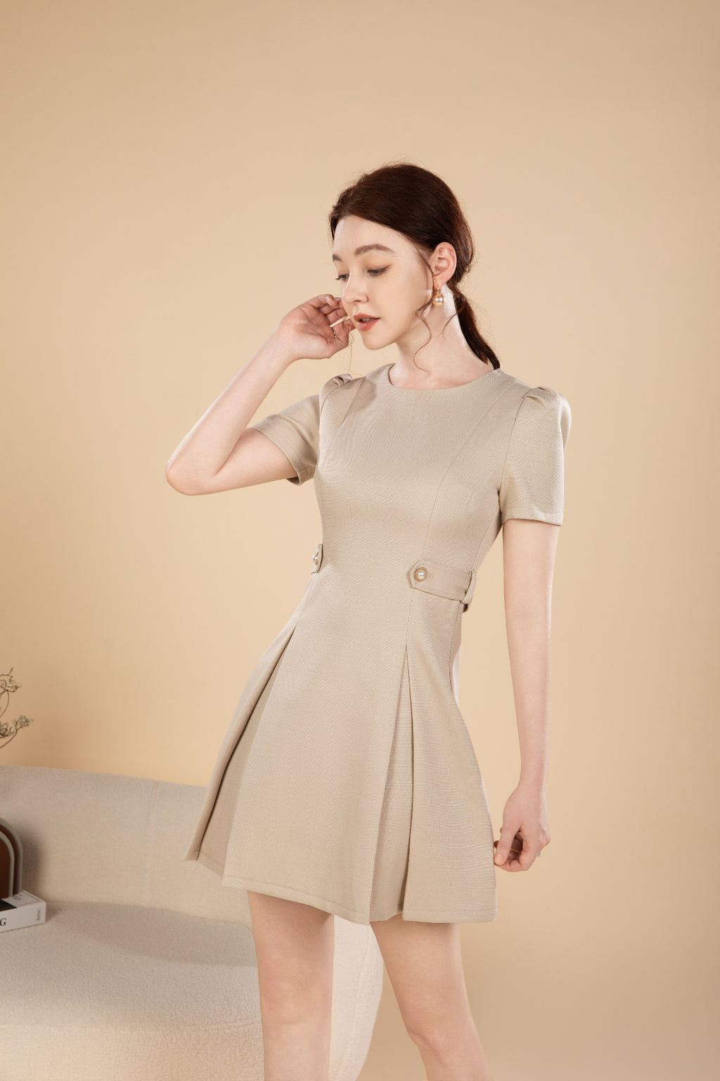 Nora Poise Short Dress