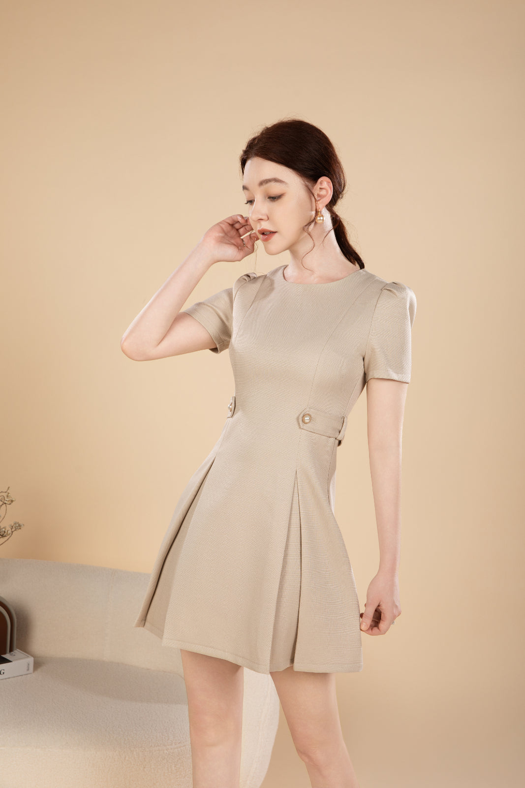 Nora Poise Short Dress