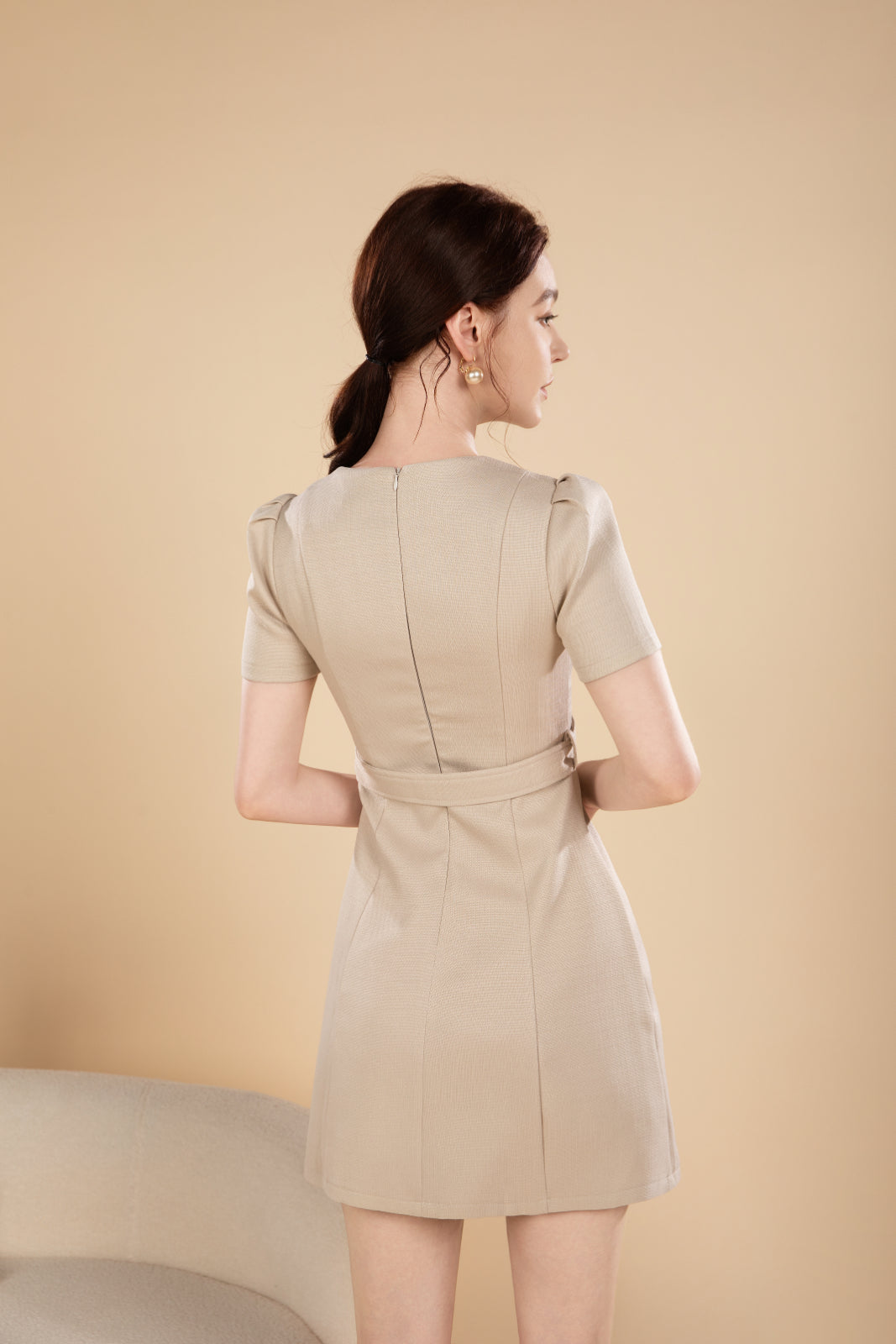 Nora Poise Short Dress