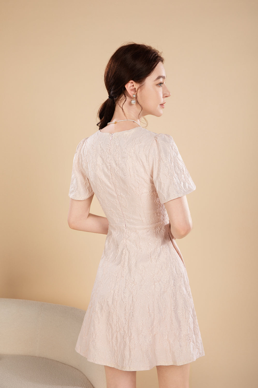 Nora Petal Short Dress